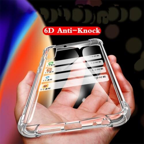 6D Anti-Knock TPU Case for Samsung Galaxy A70 A70S A50 A60 A9S A6S A30 A6 A7 A8 A9 J4 J6 Plus 2018 J8 J2 J5 J7 Prime Clear Cover