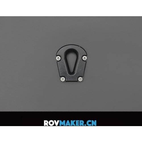 ROV Cable Line Buckle Ring Underwater Robot Motor 3-6mm Cable Wire Aluminum Alloy Clamp for RC Boat ROV Robot AUV Accessories