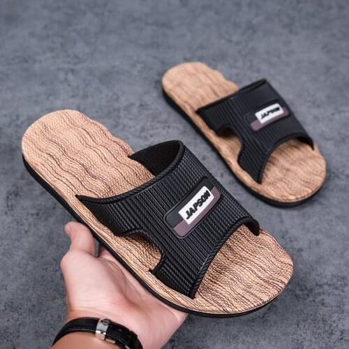 Mens Slippers EVA Men Shoes Women Couple Flip Flops Soft Casual Summer Male Chaussures Femme Zapatos Indoor bathroom Slides