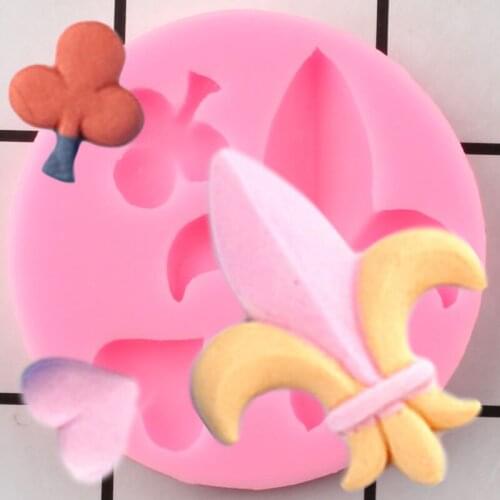 Plum Love Arrow Fondant Mold Cookie Baking Silicone Mould Cake Decorating Tools DIY Candy Polymer Clay Chocolate Gumpaste Molds