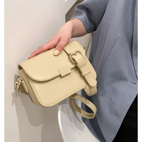 Crossbody Bag Women Backpack Shoulder Bag Female Handbag Purse Simple Cute Fashion 2021 New PU Leather Retro Texture All-match