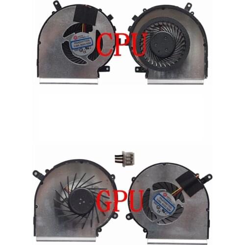 New Laptop cpu cooling fan for MSI GE62 MS-1795 GE72 PE60 PE70 GL62 GL72 GP62 GP72 PE60 PE70 series Laptop PAAD06015SL