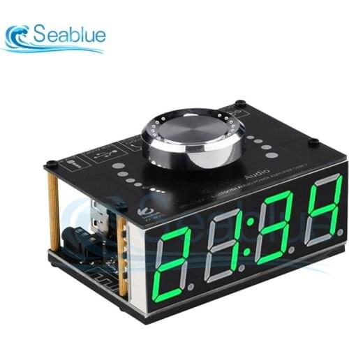 W50L 50WX2 HIFI Level Stereo Bluetooth Digital Power Amplifier Board Module With WIFI Timing Clock