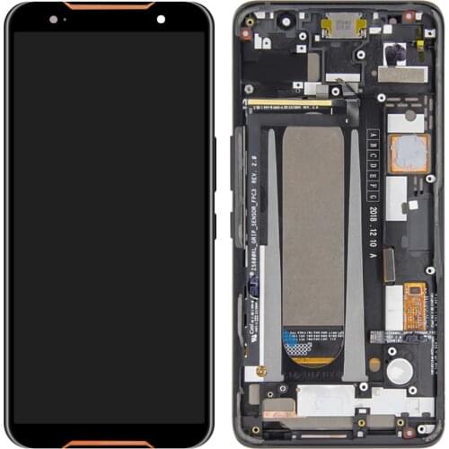 For ASUS ROG Phone ZS600KL LCD Display Screen+Touch Panel Digitizer For Asus ZS600KL z01QD Frame