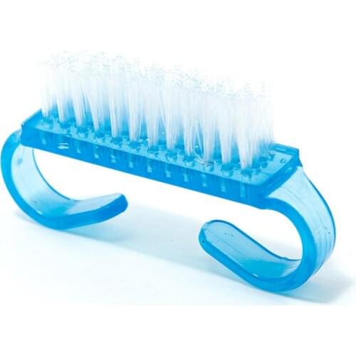 1pcs Lightweight Plastic Manicure Pedicure Brush Nail Cleaning Tools Soft Hair Remove Dust Makeup Brushes Nail Care Accessories