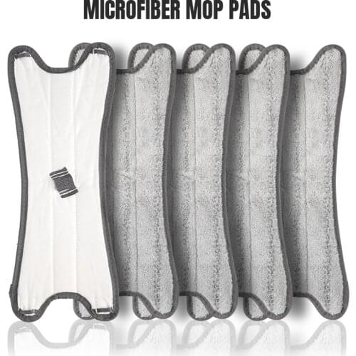 10pcs 37cm Replace Mop Pads Rags for X-type Mop Head Microfiber Pad For Wood Tile Strong Water Absorption Household Cleaning
