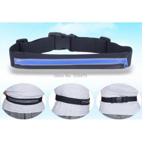 DHL 200pcs practical Nylon Waist Pack Men Women Fashion Multifunction Fanny Pack Bum Bags Hip Money Belt Travel storage bag