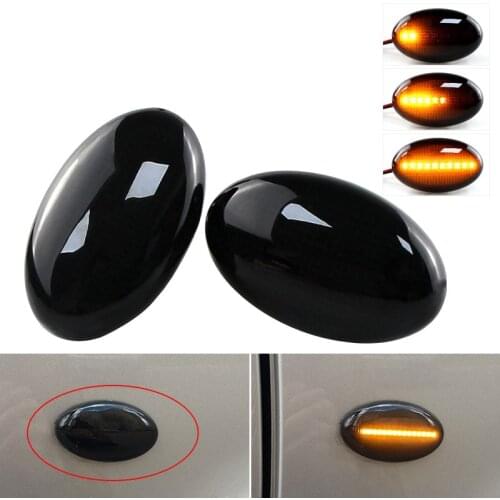 2xDynamic LED Turn Signal Lights Side Marker Car Accessories For Mercedes-Benz Vito W639 03-14 Vito W447 14-20 Citan W415 12-up