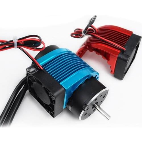 40*40mm Heatsink Fin DC 5V Fan Cooling For Hobbywing Leopard RC Brushless Motor Engine 42mm 1515 4274 4268 812 T8 K80 4272