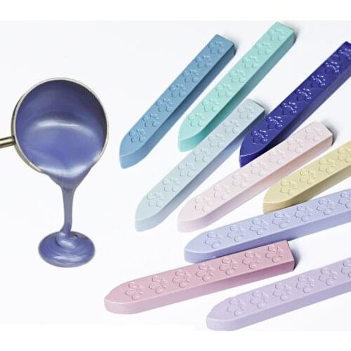 5Pieces Retro Wax Seal Stamp Invitations Envelope Sealing Wax Fire Lacquer Strips Practical Vintage Wax Stick Diy Tools Y51