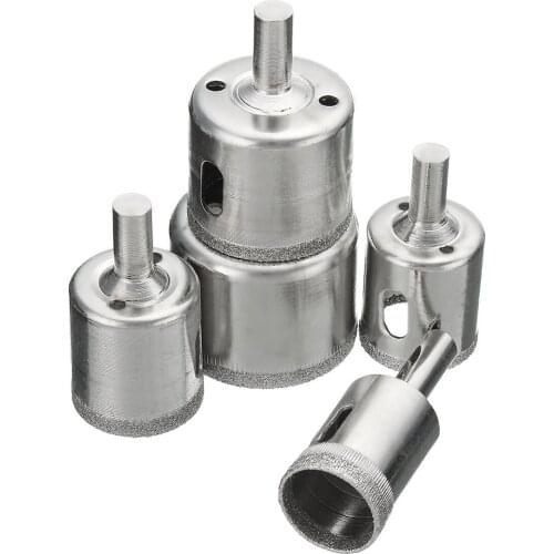 5Pcs/Set 20 26 30 35 42mm Diamond Hole Saw Tile Glass Marble Granite Slate Drilling Cutting Tool Drill Bits For Metal