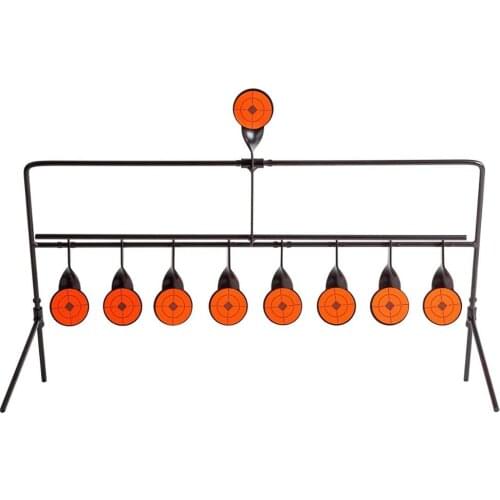 Auto Reset Spinner Shooting Target 9 Targets Toys Auto Reset Spinner Shooting Paintball Target