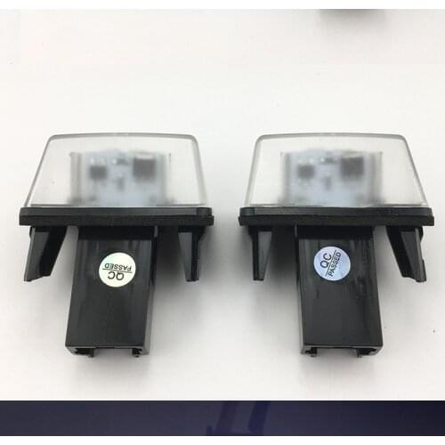 Exclusive Supply for Peugeot Citroen License Plate Light LED 206/207/307/308 C3-C6 Hot Sale
