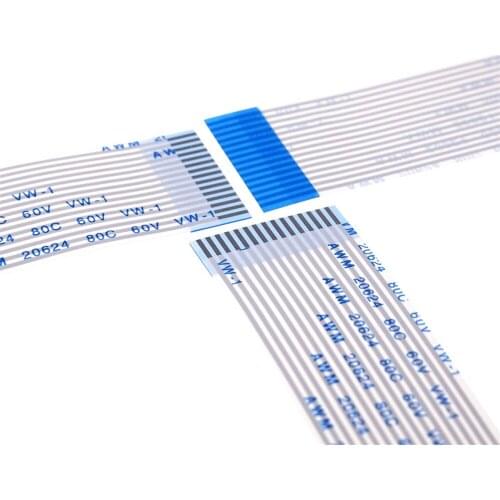 100pcs Flexible Flat Cable FFC 16 PIN 1.25 mm pitch Contacts Same Sides directions 60 mm Length Type A