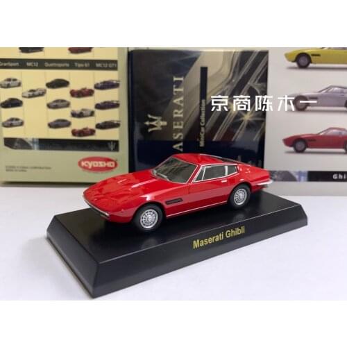 1/64 KYOSHO Maserati Ghibli LM F1 RACING Collection of die-cast alloy car decoration model toys