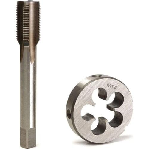 Round Left Handy Tap Die LH Fine Thread M5&M6 Tap Dies M8&M10 Set Tool Accessory