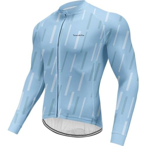 Runchita Mens MTB Bicycle Clothing Long Sleeved Cycling jerseys/Ropa Ciclismo Cycling Jersey Tops Youth Bike Top