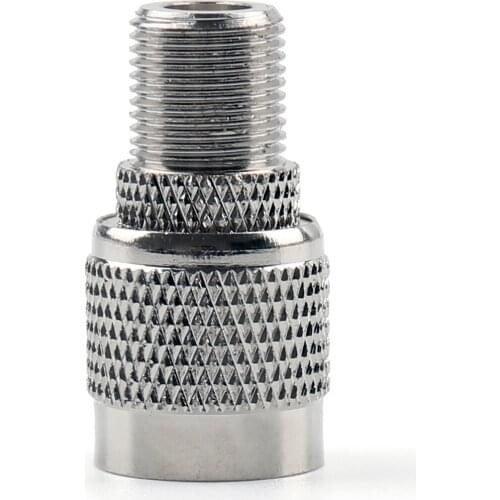 Artudatech 1Pcs /10Pcs Adapter TNC Male Plug To F TV Female Jack RF Connector Straight M/F Parts