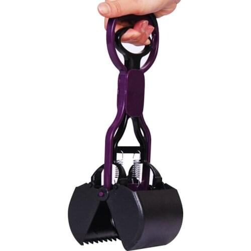 Pet Pooper Scooper Long Handle Jaw Poop Scoop Clean Pick Up Animal Waste Dog Puppy Cat Waste Picker Cleaning Tools Outdoor