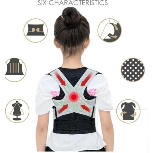 Adjustable Children Posture Corrector Back Support Belt Kids Orthopedic Corset For Kids Spine Back Lumbar Shoulder Braces Health