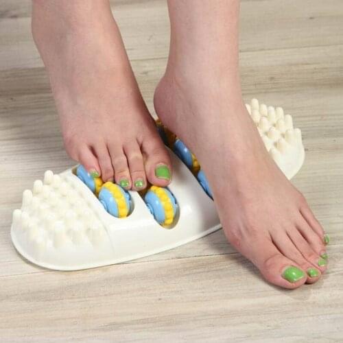 Foot Massage Roller Acupoint Stimulation Massager Relaxing Plastic Wheels Fatigue Relieve Promotes Metabolism Health Care Tool