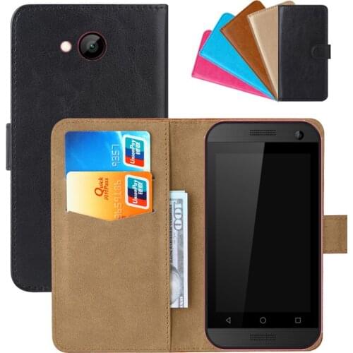 Luxury Wallet Case For DEXP Ixion M240 Strike 3 Pro PU Leather Retro Flip Cover Magnetic Fashion Cases Strap