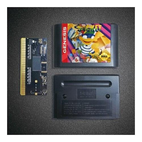 Socket -16 Bit MD Game Card for Sega Megadrive Genesis Video Game Console Cartridge