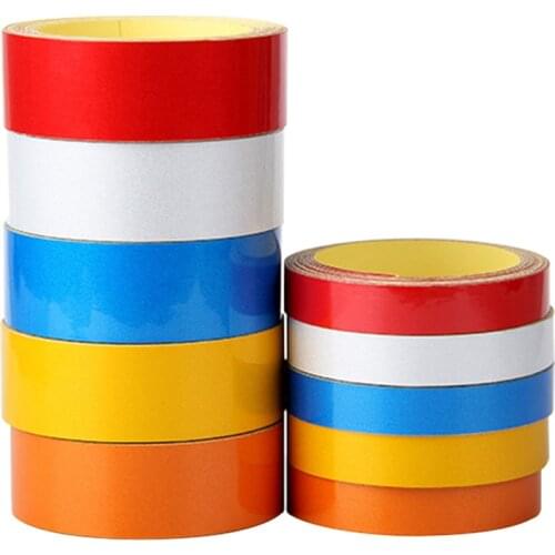 Car Sticker 5m Bicycle Reflective Stickers MTB Motorcycle Fluorescent Wheel Rim Tape Decal Style Decoration