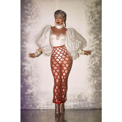 Long Sleeve O- Neck See Through Maxi Dress Women Fashion Party Club Outfits New Sexy Hollow Out Clothing