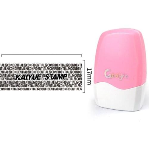 1Pc Stamp Seal Roller Theft Protection Code Guard Your ID Confidentiality Package Private Information Confidential Seal