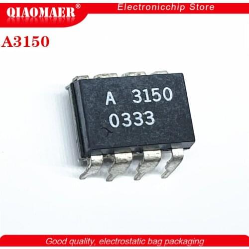 10PCS/lot HCPL-3150 DIP HCPL3150 A3150V A3150 3150 DIP8