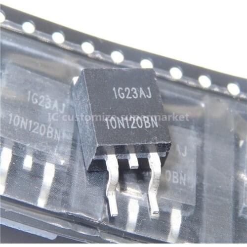 10PCS/LOT HGTB10N120BN 10N120BN TO-263 35A 1200V SMD Triode