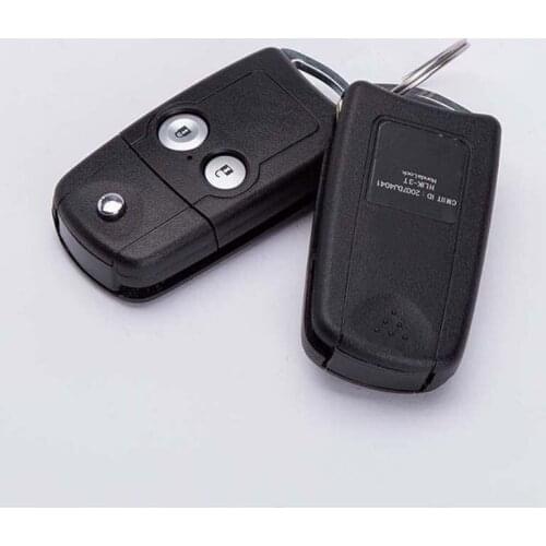 BRAND NEW 2 BUTTONS REPLACEMENT FLIP REMOTE KEY SHELL CASE FOR HONDA CRV ODYSSEY FOB COVER 5PCS/LOT+HKP FREE SHIPPING