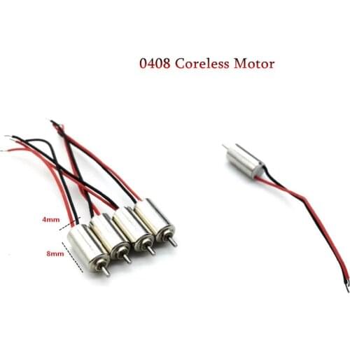 20PCS DC Hollow cup motor 4*8 motor drive with line Toy motor Unmanned aerial vehicle (UAV ) motor