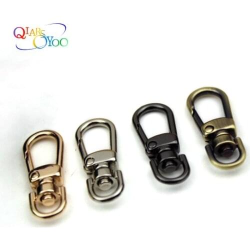 4pc Clip hook dog buckle key button lobster clasp connection to connect the wholesale hardware accessories DIY Key Chain Buttons
