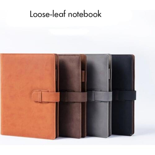 A6 A5 B5 Business Notebook Retro Planner 160 Pages, Line Inner Page, Detachable, Imitation Leather, Dowling Paper