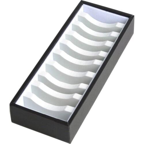 1pc Bracelet Bangle Cuff Black Leather Wood Sponge Display Box Case 9x4x2",Fashion Jewelry Bracelet Watch Holder Display