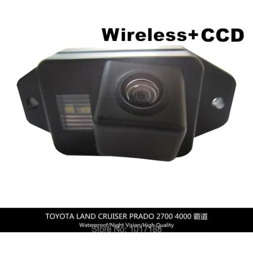 HD!! WIFI camera Wireless Car Rear View Camera CCD Chip For TOYOTA LAND CRUISER PRADO 2700 4000