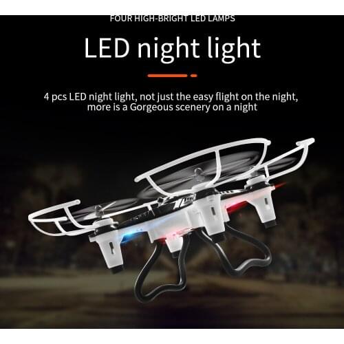 JX815-2 quadcopter One key to return mini remote control 6 axis toy Headless Mode 2-level flight speed drone with 4 LED lights