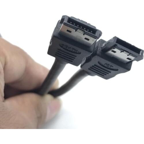 1.2m External Shielded Cable eSATA to eSATA Type male to male M/M Extension Conversion Data Cable Adapter