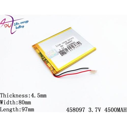 Liter energy battery 1PCS Big sale PL458097 tablet battery 3.7V 4500MAH 458095 4580100 battery for tablet PC