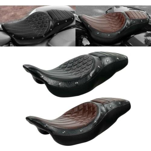 Motorcycle Rider Passenger Seat For Harley Touring CVO Custom Road King Glide FLHX 2009-2020 2019