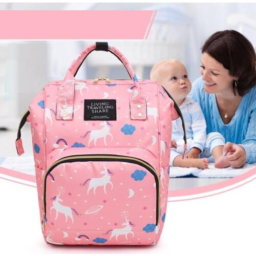 Diaper Bag Maternity Nappy Backpack Large Capacity Nursing Travel Backpack Heat Preservation dropshiping