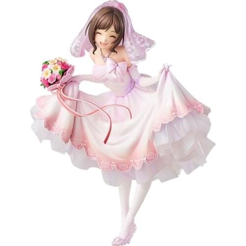 In Stock The Idolmaster Cinderella Girls Anime Action Figures Model Hand-Made 23.5 Cm PVC Collectible Peripherals Ornaments Toy