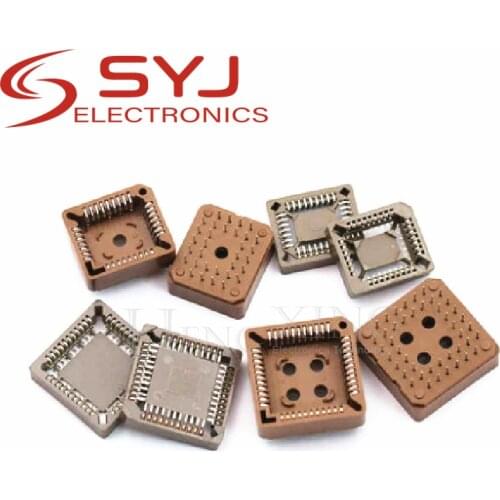 10pcs/lot Square PLCC-32/PLCC-44/PLCC-68/PLCC-84 IC chip carrier PLCC socket all around DIP In Stock