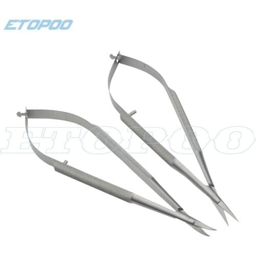 12.5cm Ophthalmic microsurgical instrument package forceps scissors Hand Surgery Ophthalmology equipment package