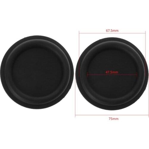 2PCS 75/90/92/139mm Bass Diaphragm Passive Radiator Speaker Repair Parts Dropshipping