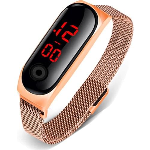 2020 Women Top Brand Luxury LED Digital Watch Fashion Watches for Women Digital Electronic Women Watch LED Wristwatch Hodinky