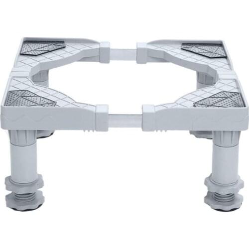 4-Foots Adjustable Washing Machine Fridge Base Laundry Pedestal Raised Stand AU