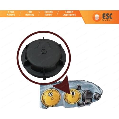 ESC ESP605 Headlight Headlamp Cap Bulb Dust Cover for Renault Megane MK1 1995-2002, Scenic 1999-2003
